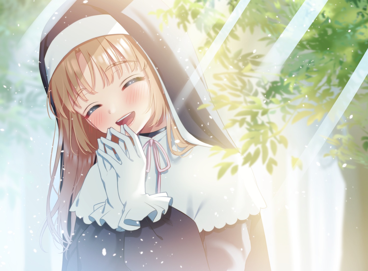 hina_(hinalovesugita), nijisanji, nijisanji_seeds, nun, sister_claire
