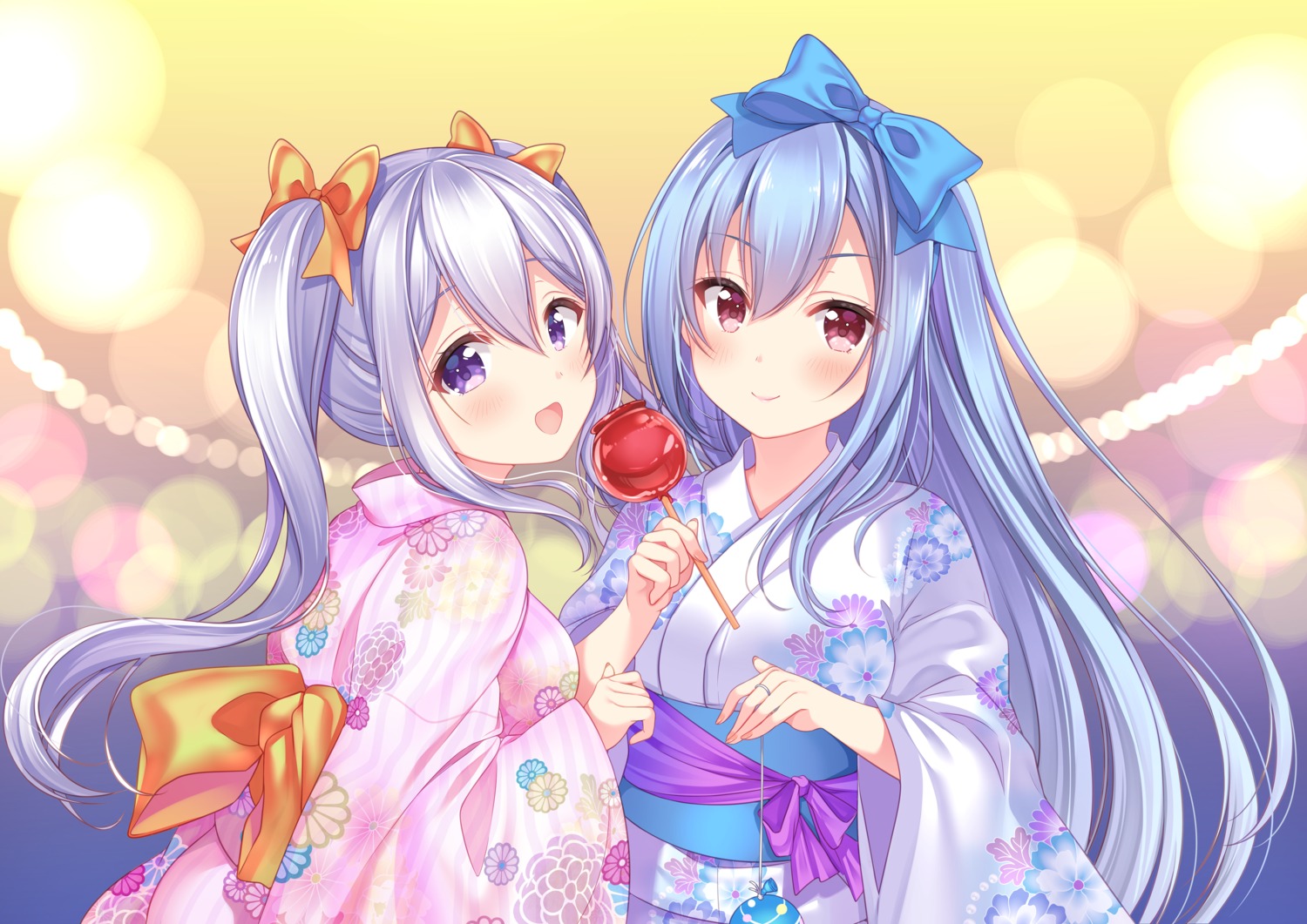 aoba_chise, aoba_project, aoba_rena, sakura_moyon, yukata