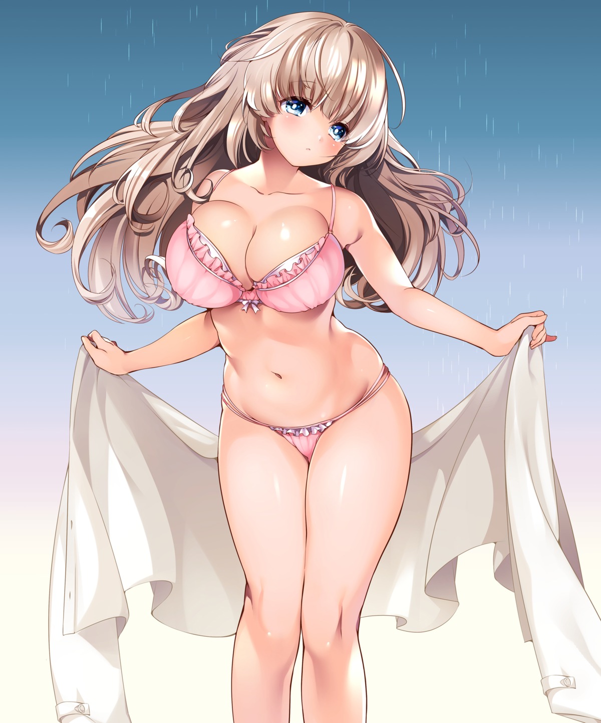 cleavage, lingerie, ruri_rarako