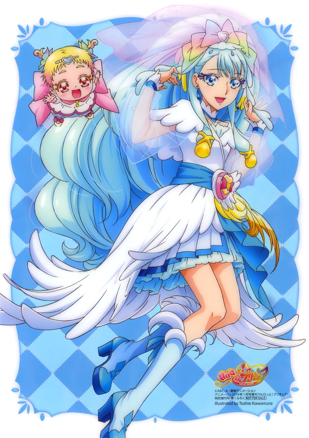 dress, heels, hug-tan, hugtto!_precure, kawamura_toshie, precure, yakushiji_saaya