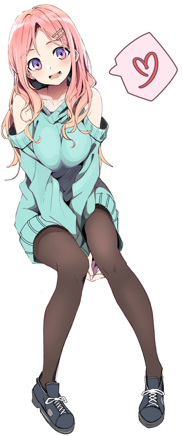 kazenoko, pantyhose, sweater