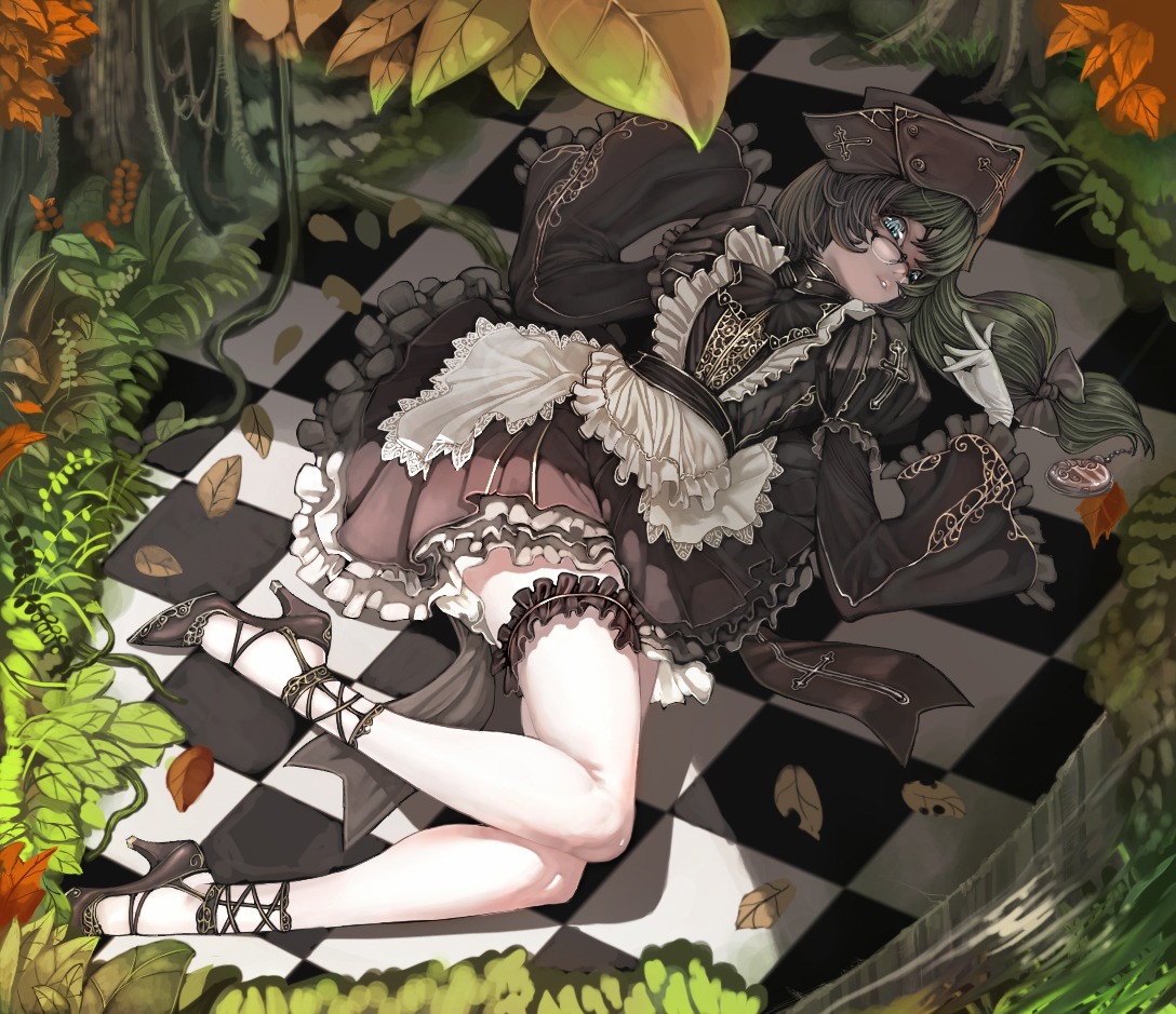gothic_lolita, jeffr, lolita_fashion, megane