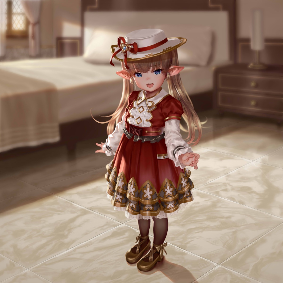 asakuraf, drusilla, granblue_fantasy, heels, pointy_ears
