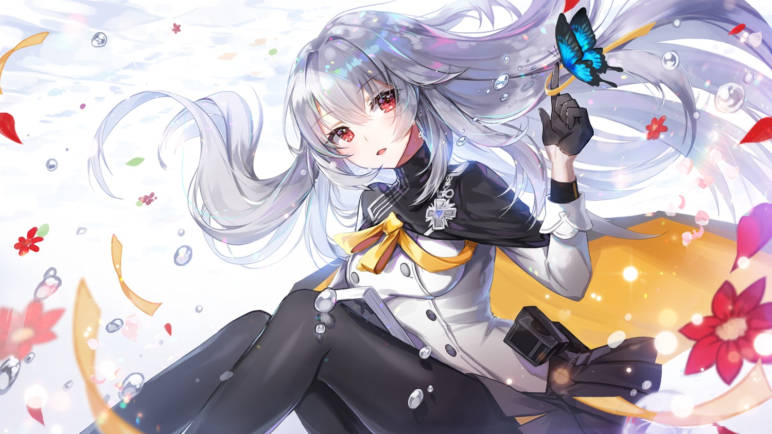 apple_caramel, pantyhose, sousei_no_mirage, uniform