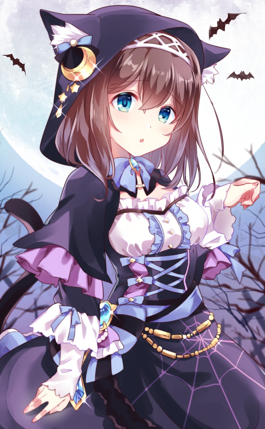 animal_ears, mugi_(user_khzh5853), nekomimi, sagisawa_fumika, tail, the_idolm@ster, the_idolm@ster_cinderella_girls