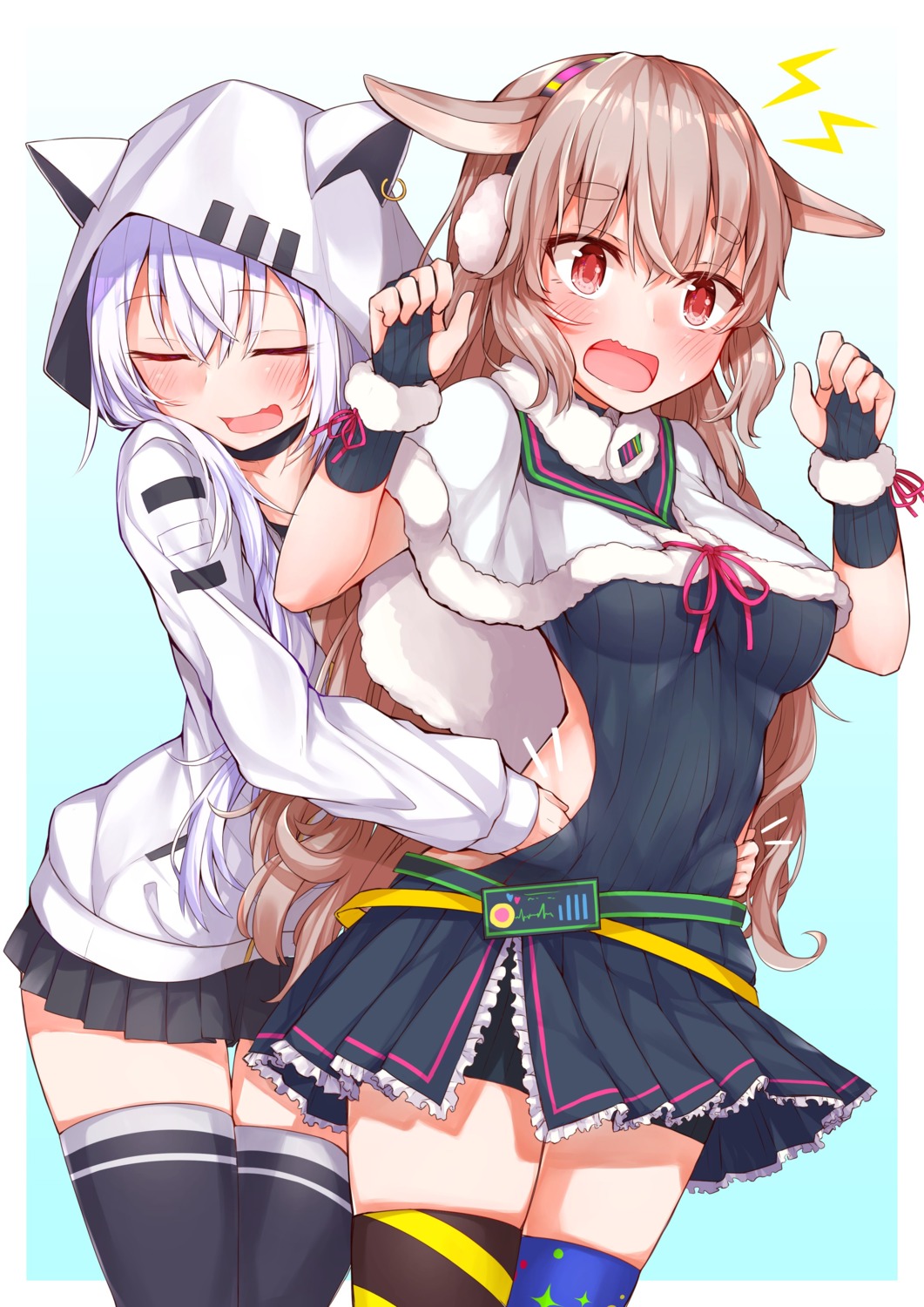 .live, animal_ears, azuma_lim, azuma_lim_(character), chausson, crossover, idol-bu, mokoda_mememe