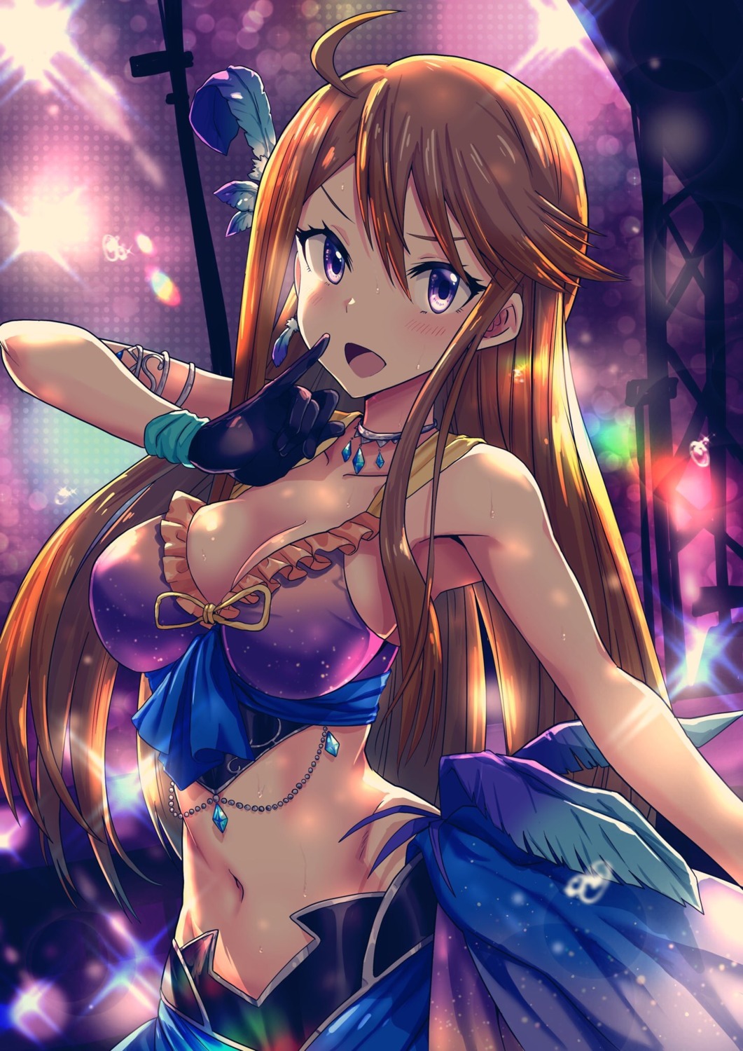 cleavage, run_p_(aveton), the_idolm@ster, the_idolm@ster_million_live!, tokoro_megumi