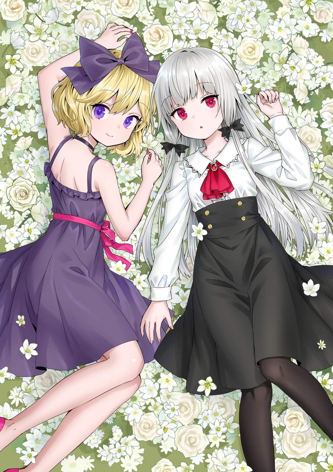 amatou111, dress, elly_(tonari_no_kyuuketsuki-san), sophie_twilight, tonari_no_kyuuketsuki-san