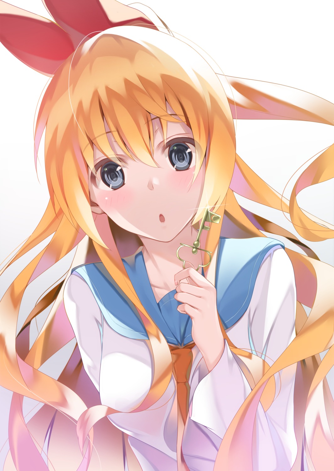 akausuko, kirisaki_chitoge, nisekoi, seifuku