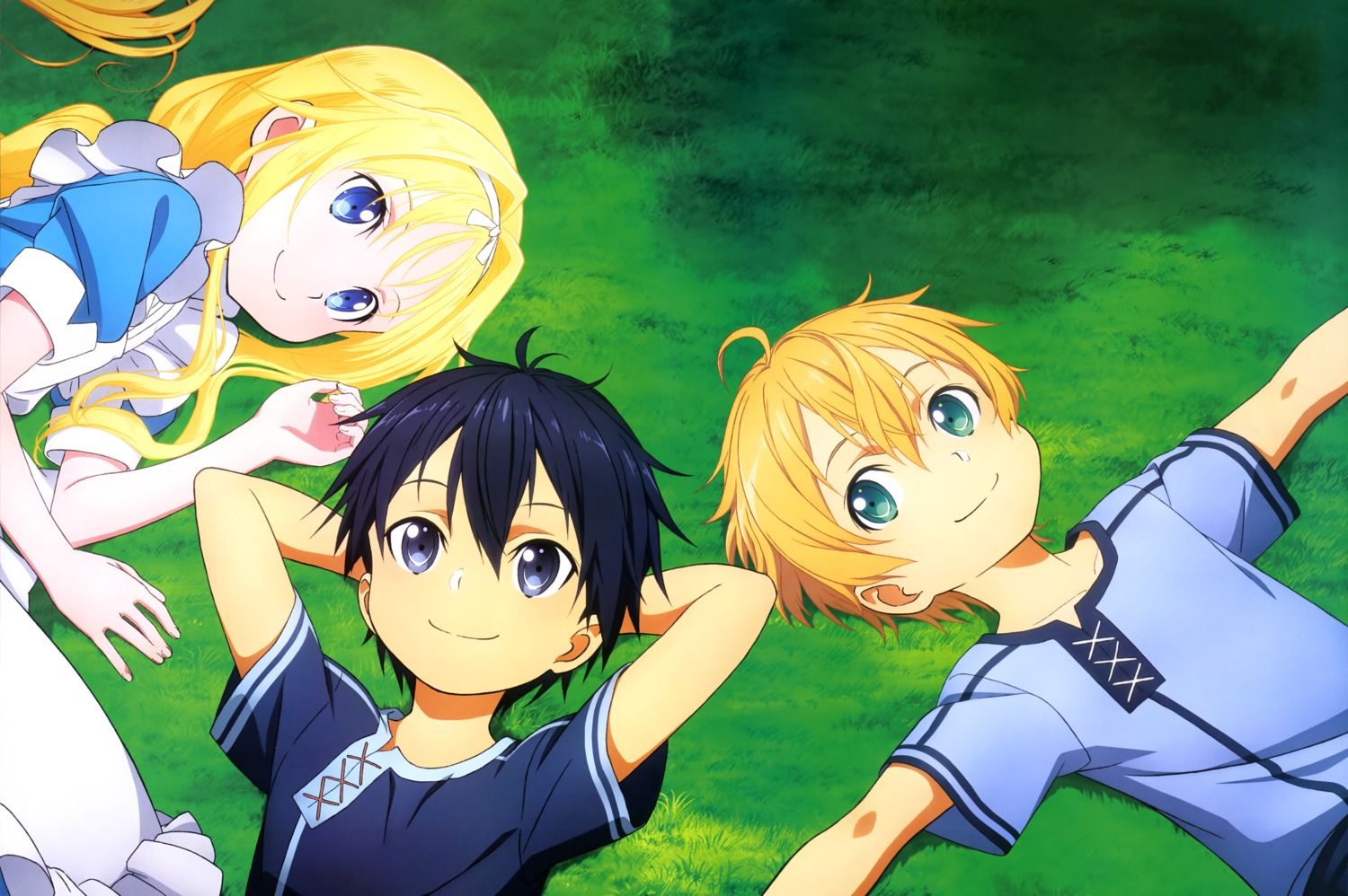 alice_zuberg, detexted, eugeo, hayakawa_asami, kirito, sword_art_online, sword_art_online_alicization