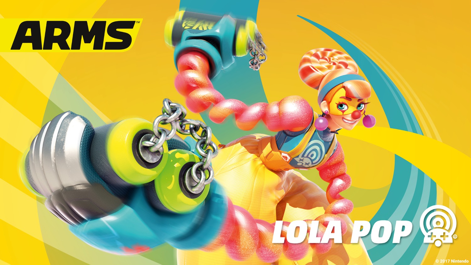 arms, lola_pop, nintendo, wallpaper