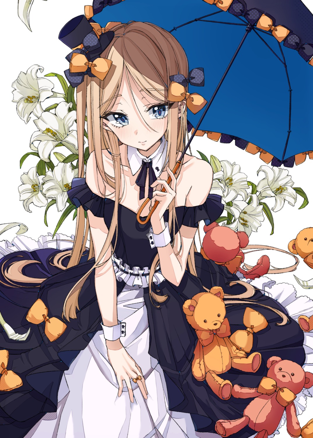 abigail_williams_(fate), dress, fate/grand_order, osanai, umbrella