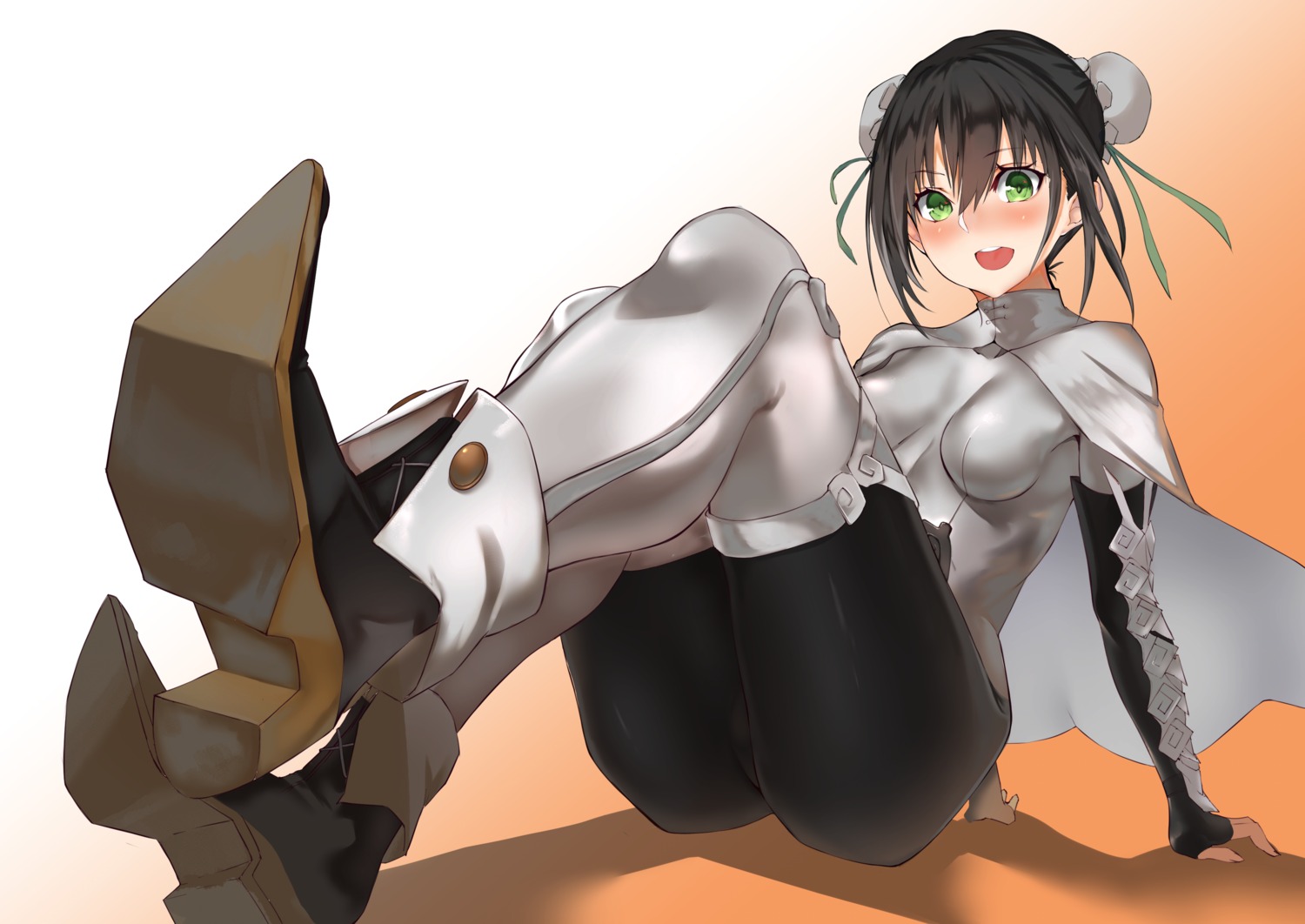 armor, bodysuit, fate/grand_order, heels, qin_liangyu_(fate), sawatari_kazuma