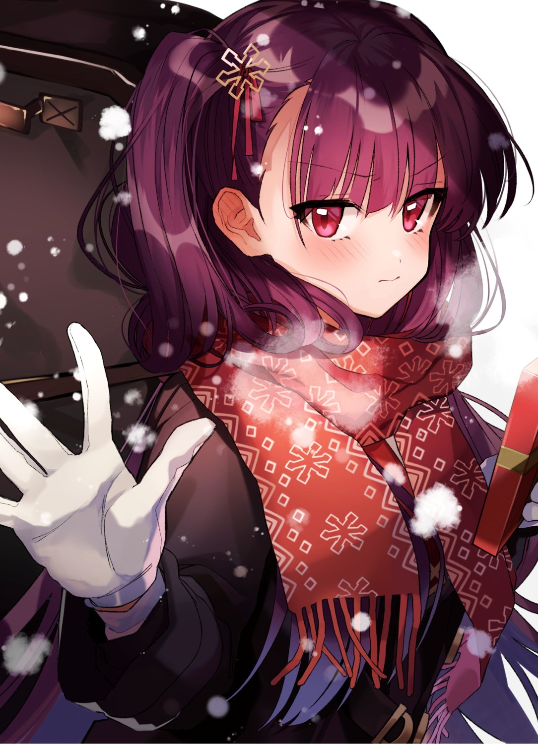 girls_frontline, pomu_(pomu_me), seifuku, valentine, wa2000_(girls_frontline)