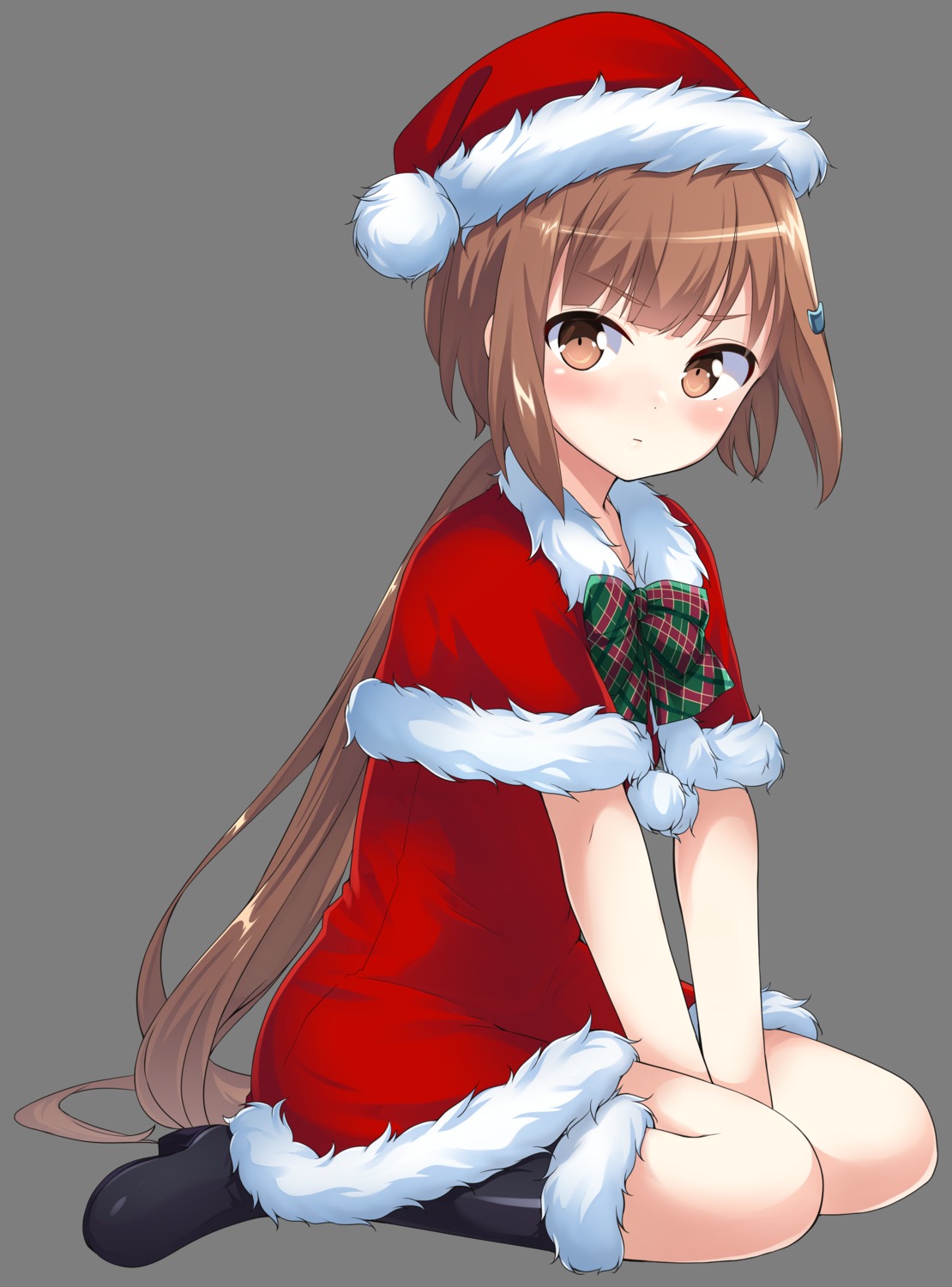 christmas, dress, gmo, kyuri, mikumo_conoha, transparent_png
