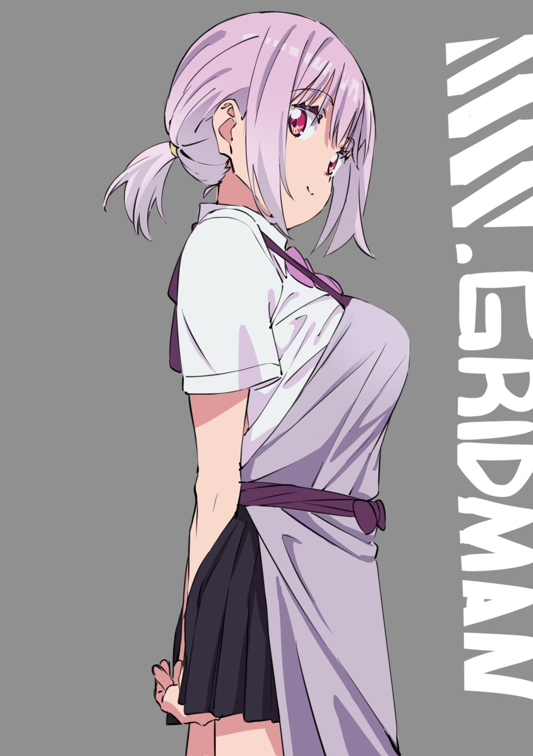 gridman_universe, saitou_kengo, seifuku, shinjou_akane, ssss.gridman