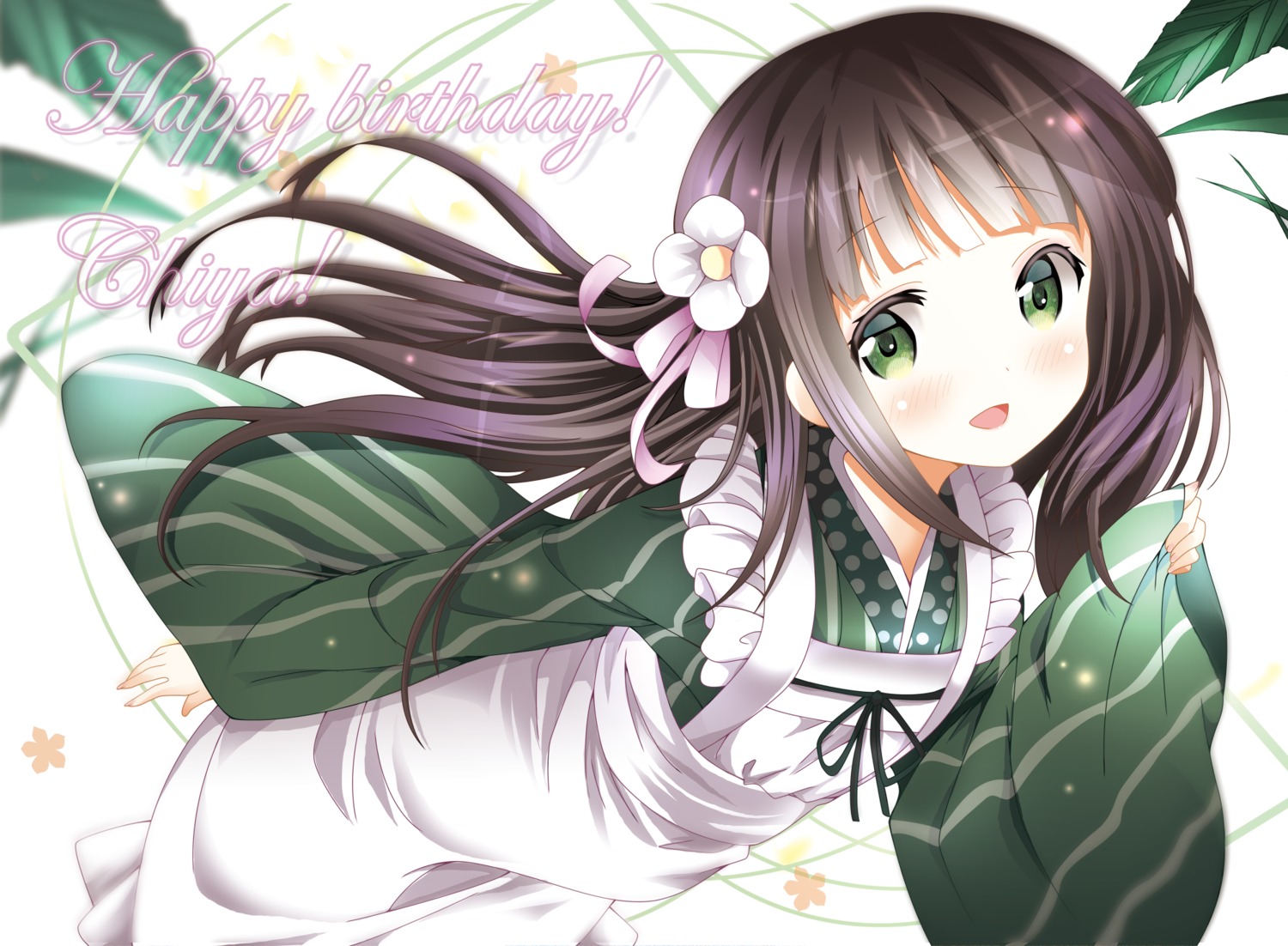 gochuumon_wa_usagi_desu_ka?, kohakugin, maid, ujimatsu_chiya, wa_maid, waitress