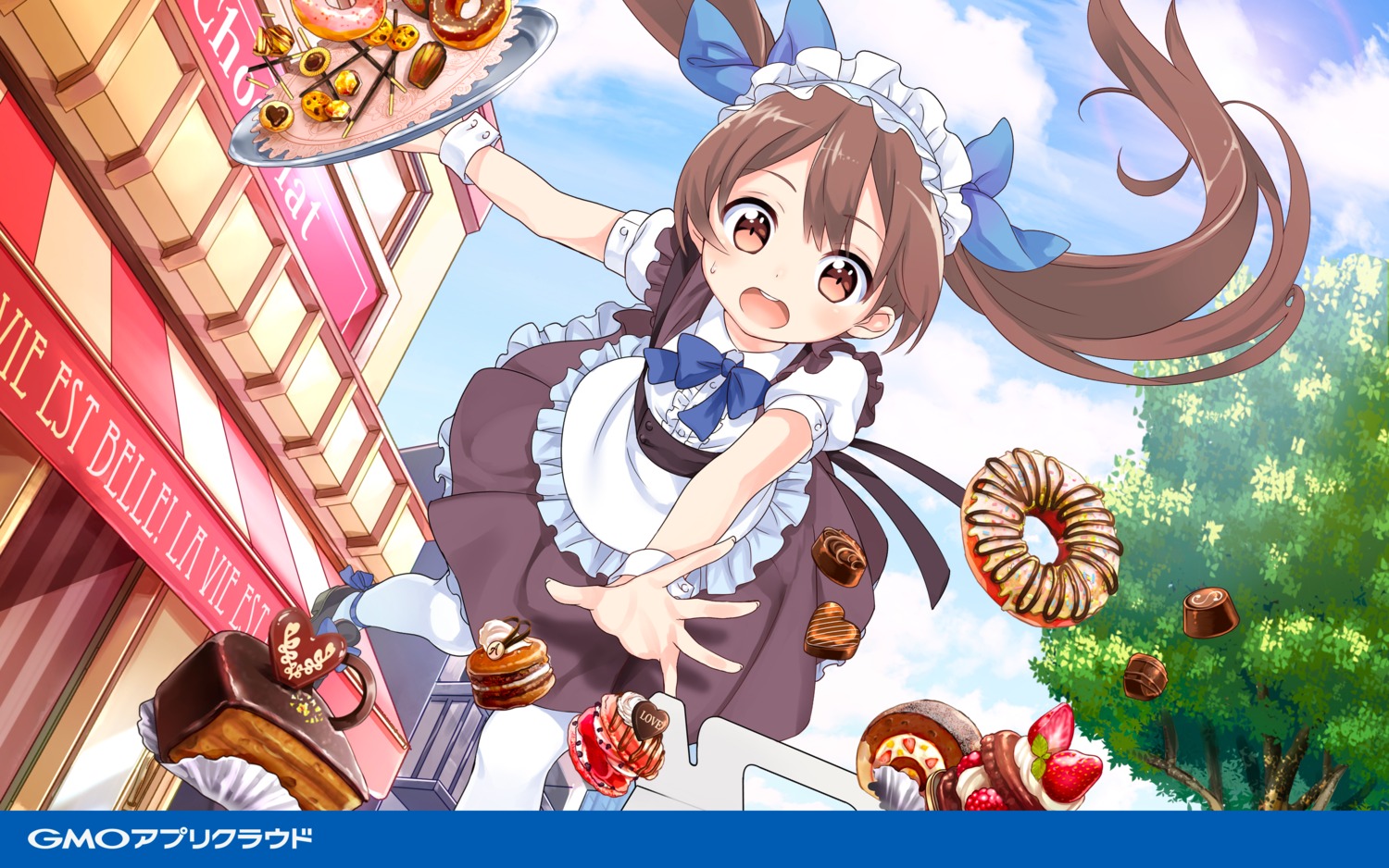 gmo, heels, kyuri, maid, mikumo_anzu