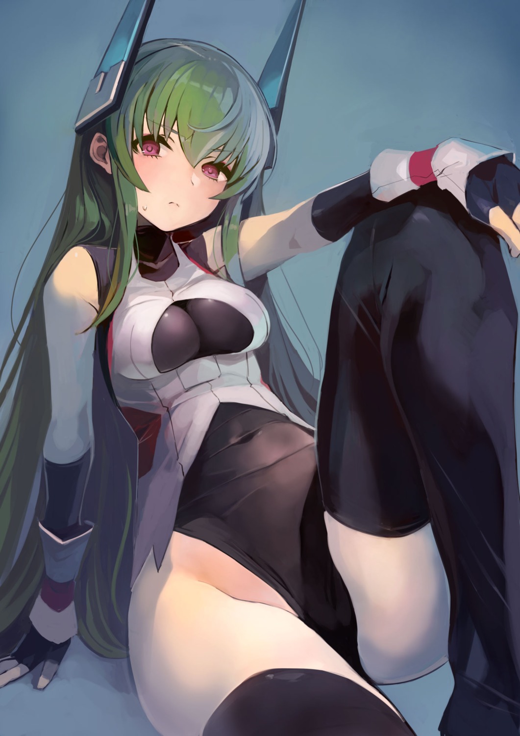 leotard, menou_kaname, phantasy_star_online_2, taishi_(picchiridou), thighhighs