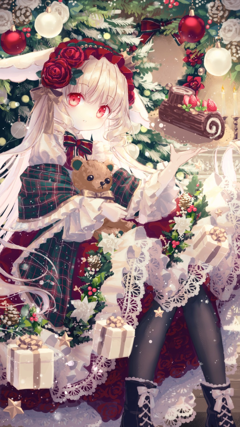 christmas, dress, yumeichigo_alice