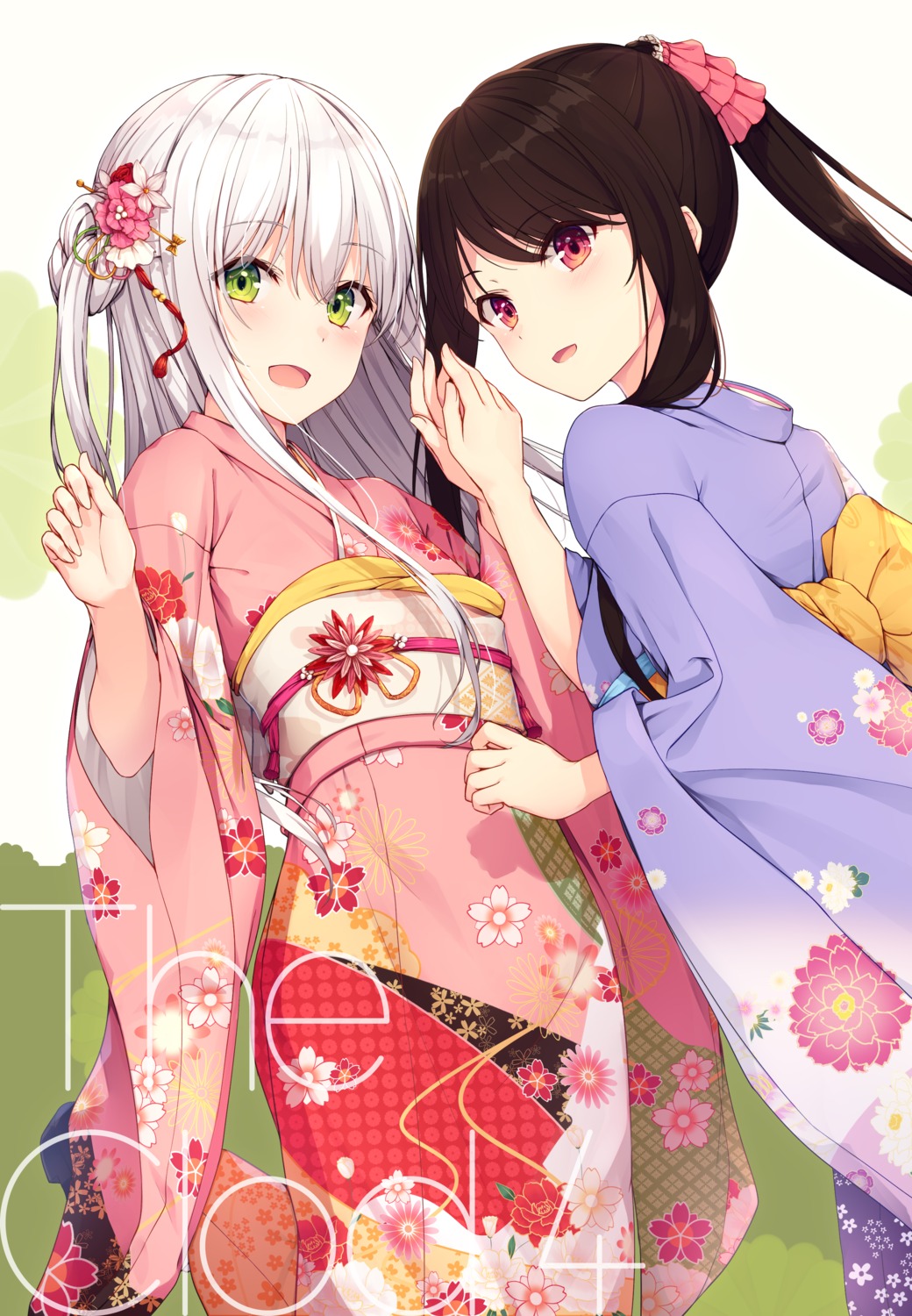 kimono, shiyake_mitoko, takishima_shiori, tsuchikure