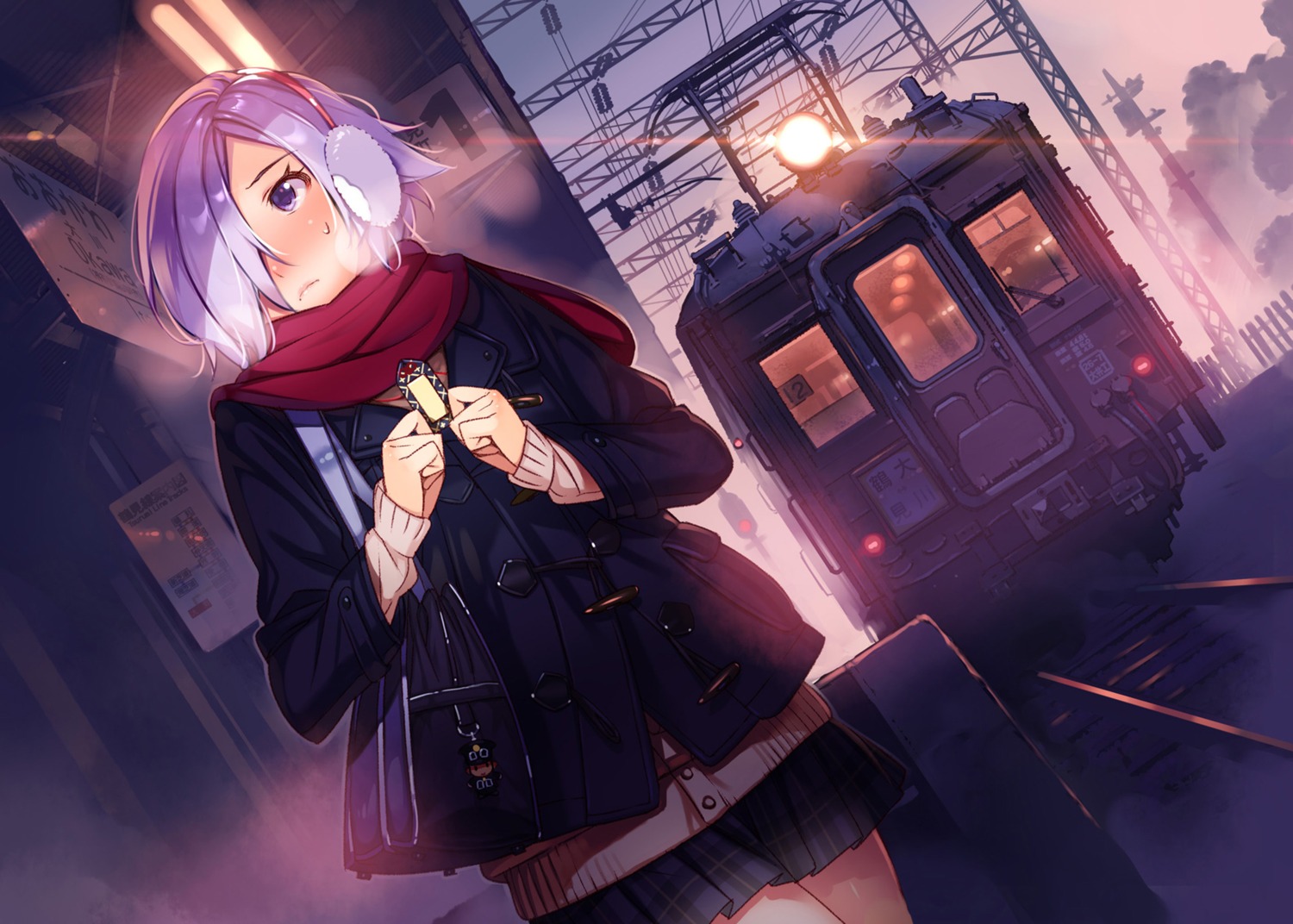 himi_fumie, rail_wars!, seifuku, sweater, vania600