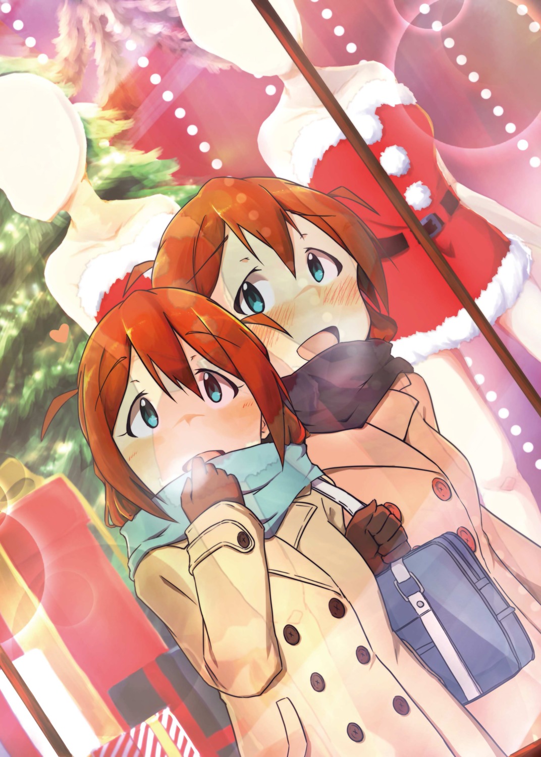 baba_konomi, christmas, dress, shiroko, the_idolm@ster, the_idolm@ster_million_live!