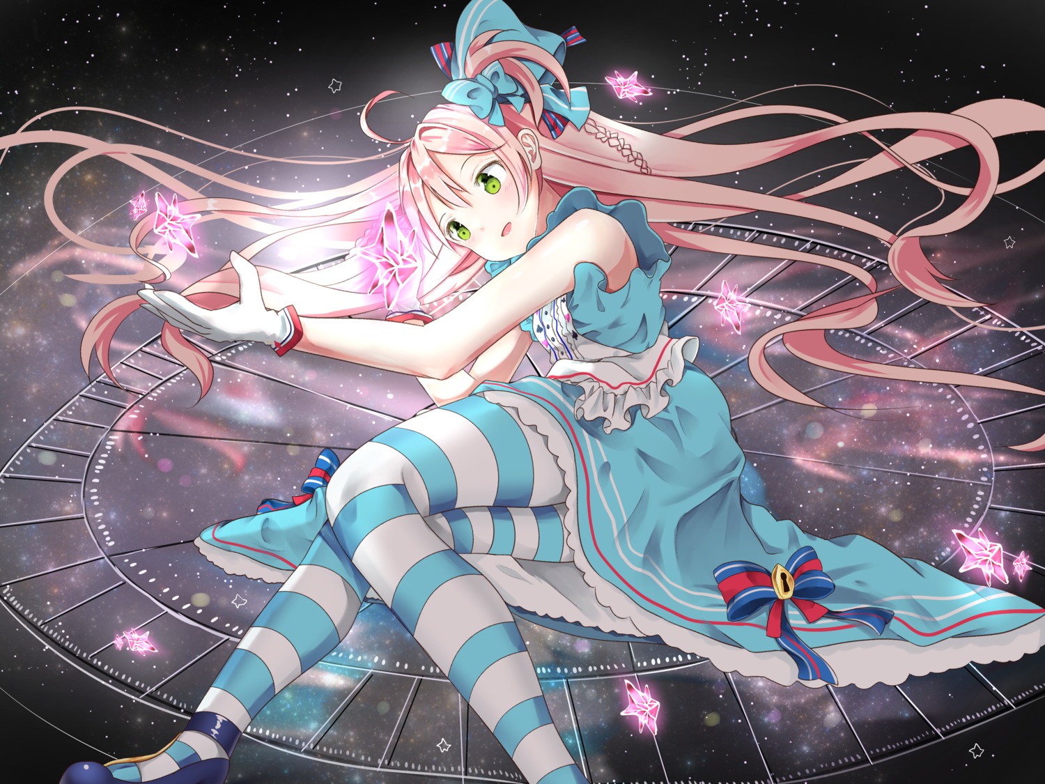 7naako5, dress, pantyhose, shironeko_project