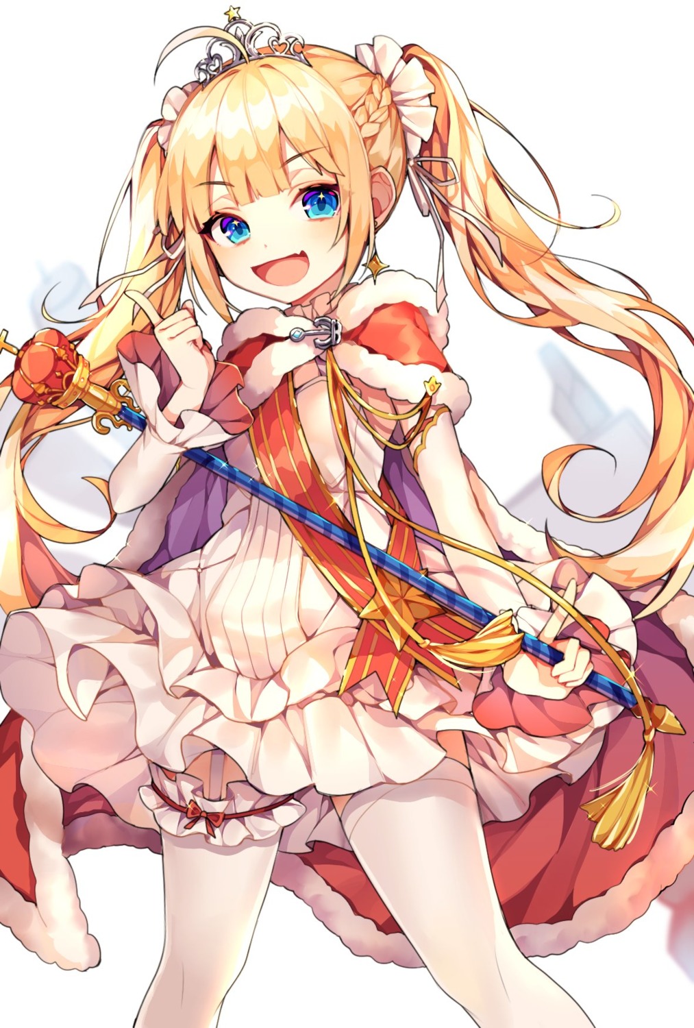 amazon_(azur_lane), azur_lane, dress, garter, ha_youn, skirt_lift, stockings, thighhighs