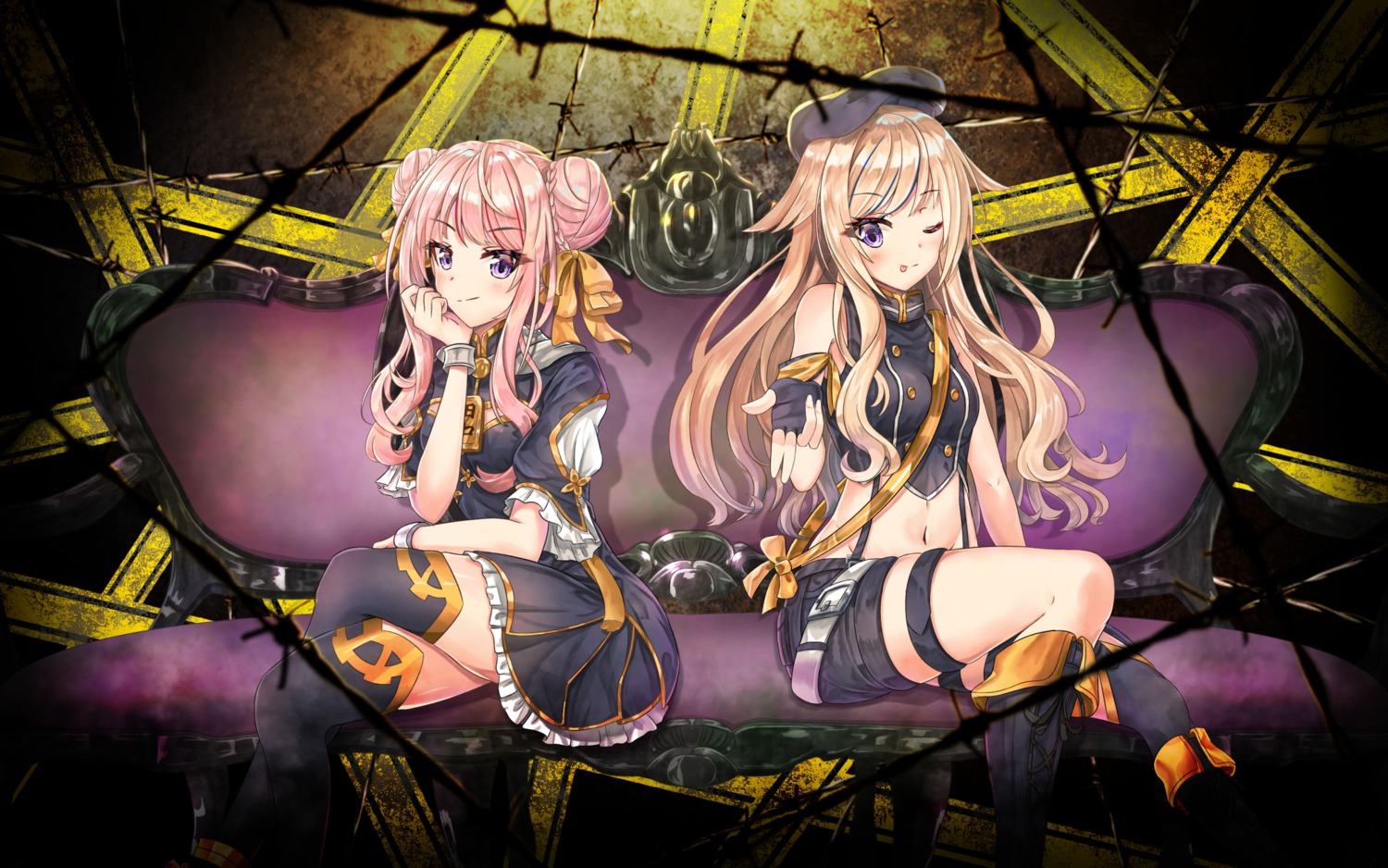 garter, himehina_channel, suzuki_hina, synn032, tanaka_hime, thighhighs
