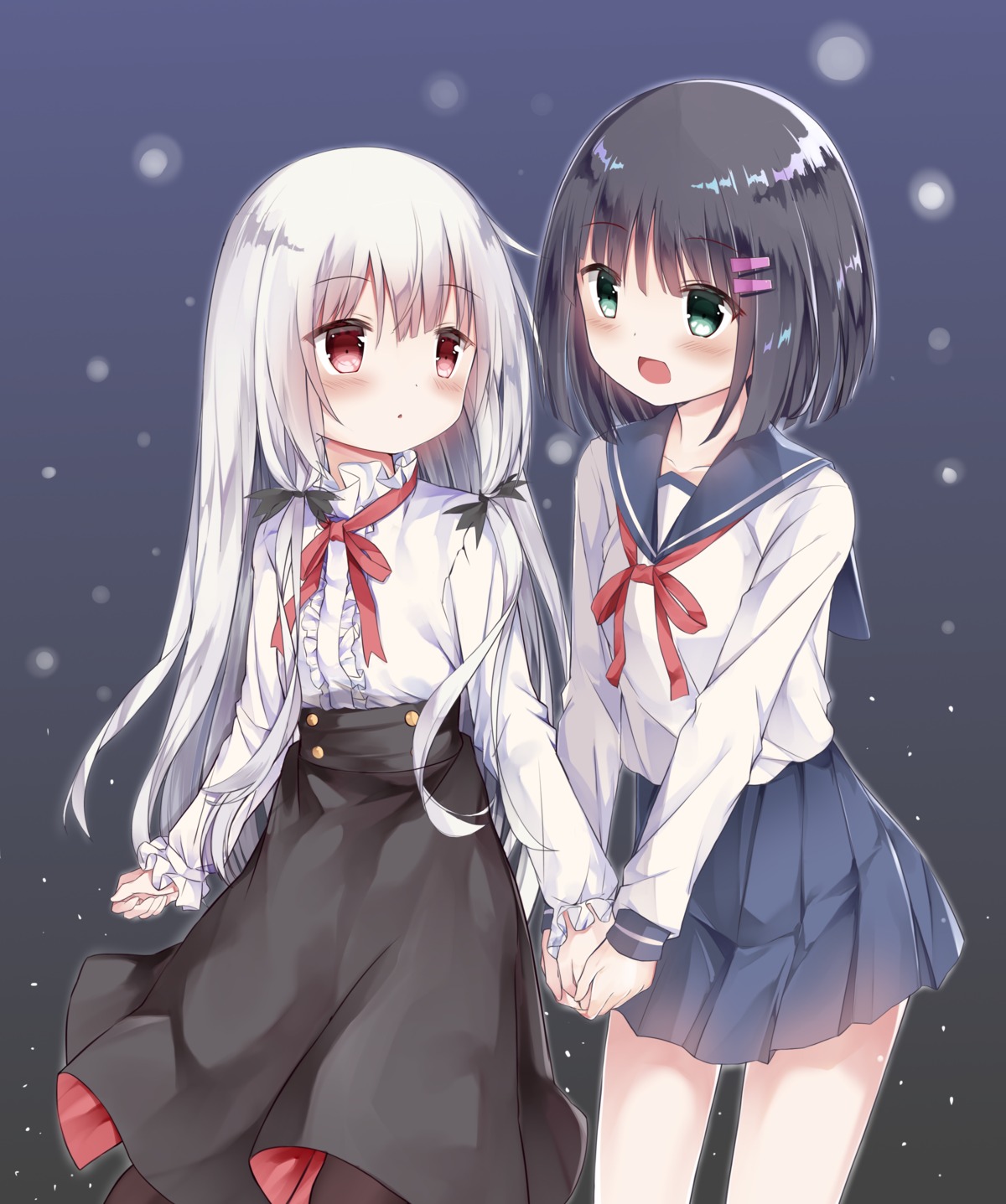 amano_akari, fuyuki030, seifuku, sophie_twilight, tonari_no_kyuuketsuki-san