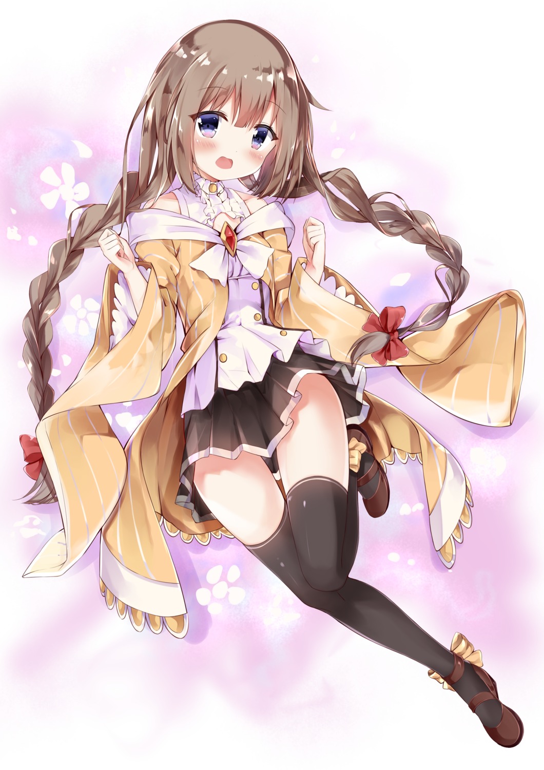 fuyuki030, japanese_clothes, thighhighs