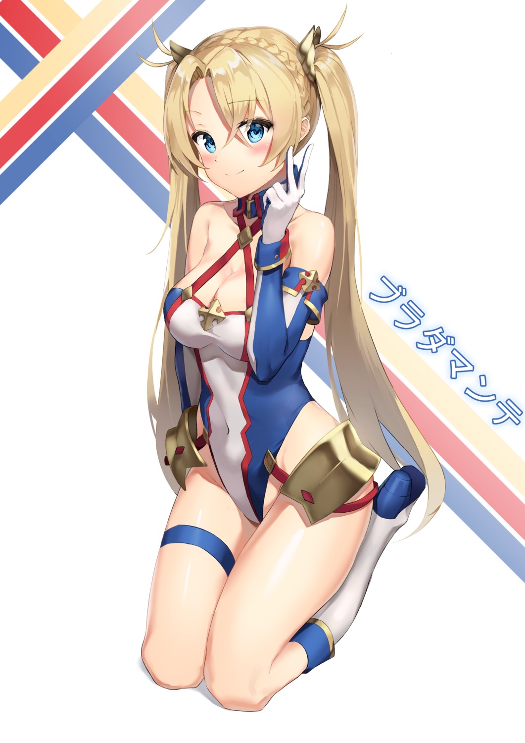 armor, bradamante_(fate), cleavage, fate/grand_order, garter, heels, leotard, ym_(pixiv2132273)