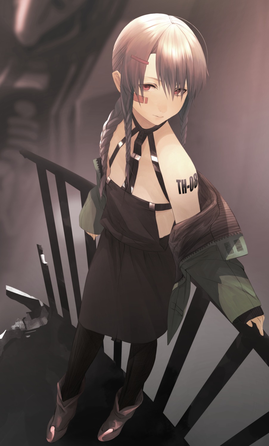 mecha_musume, savan, tattoo