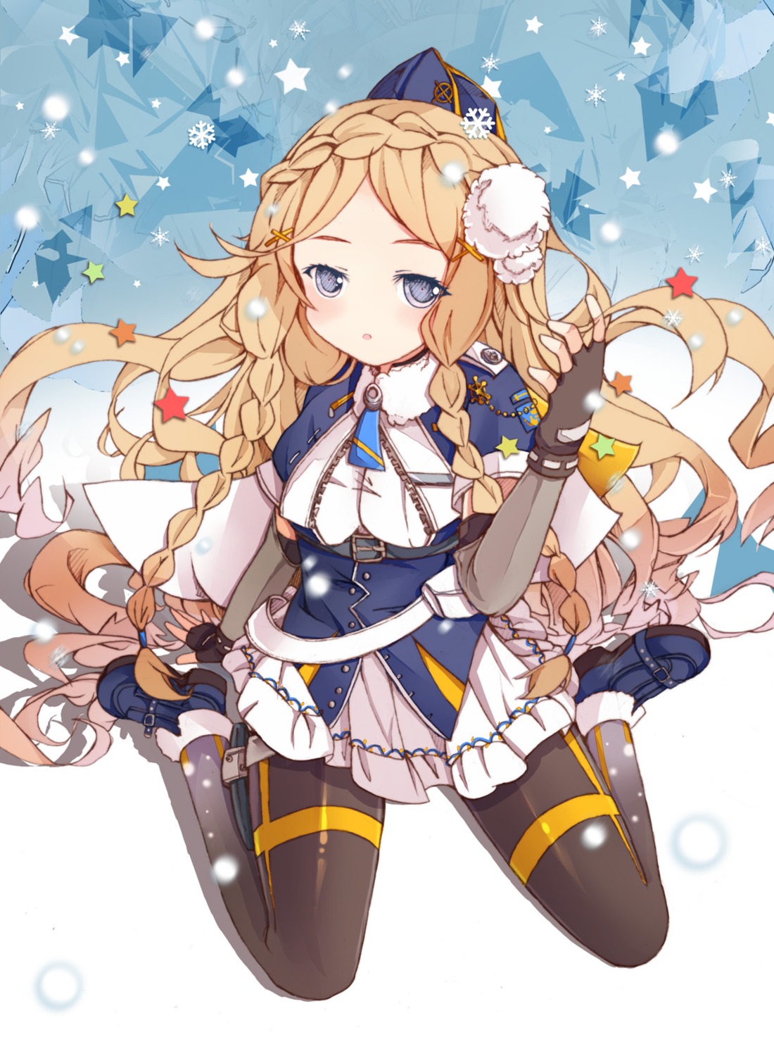 ak-5_(girls_frontline), bondson, garter, girls_frontline, heels, pantyhose