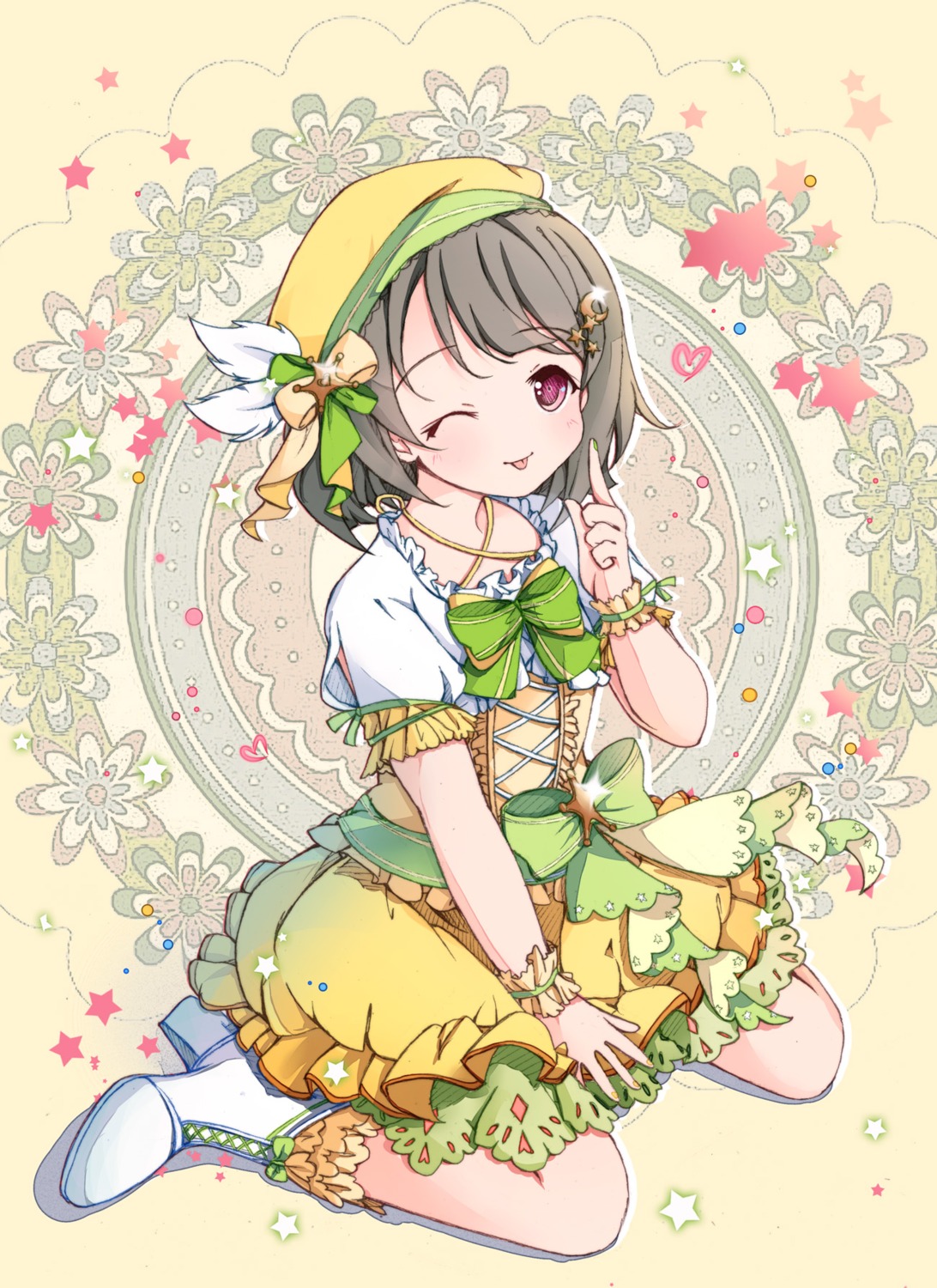 bondson, dress, heels, love_live!_(series), love_live!_nijigasaki_gakuen_school_idol_doukoukai, love_live!_school_idol_festival_all_stars, nakasu_kasumi