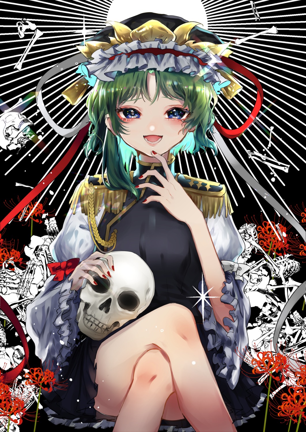 asian_clothes, shikieiki_yamaxanadu, suzune_hapinesu, touhou