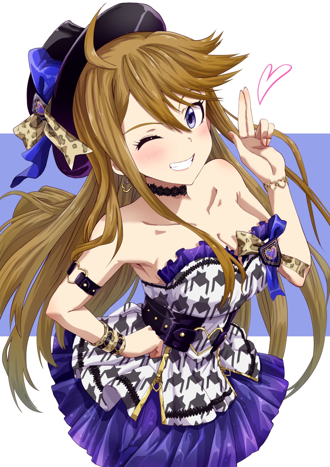 cleavage, dress, run_p_(aveton), the_idolm@ster, the_idolm@ster_million_live!, tokoro_megumi