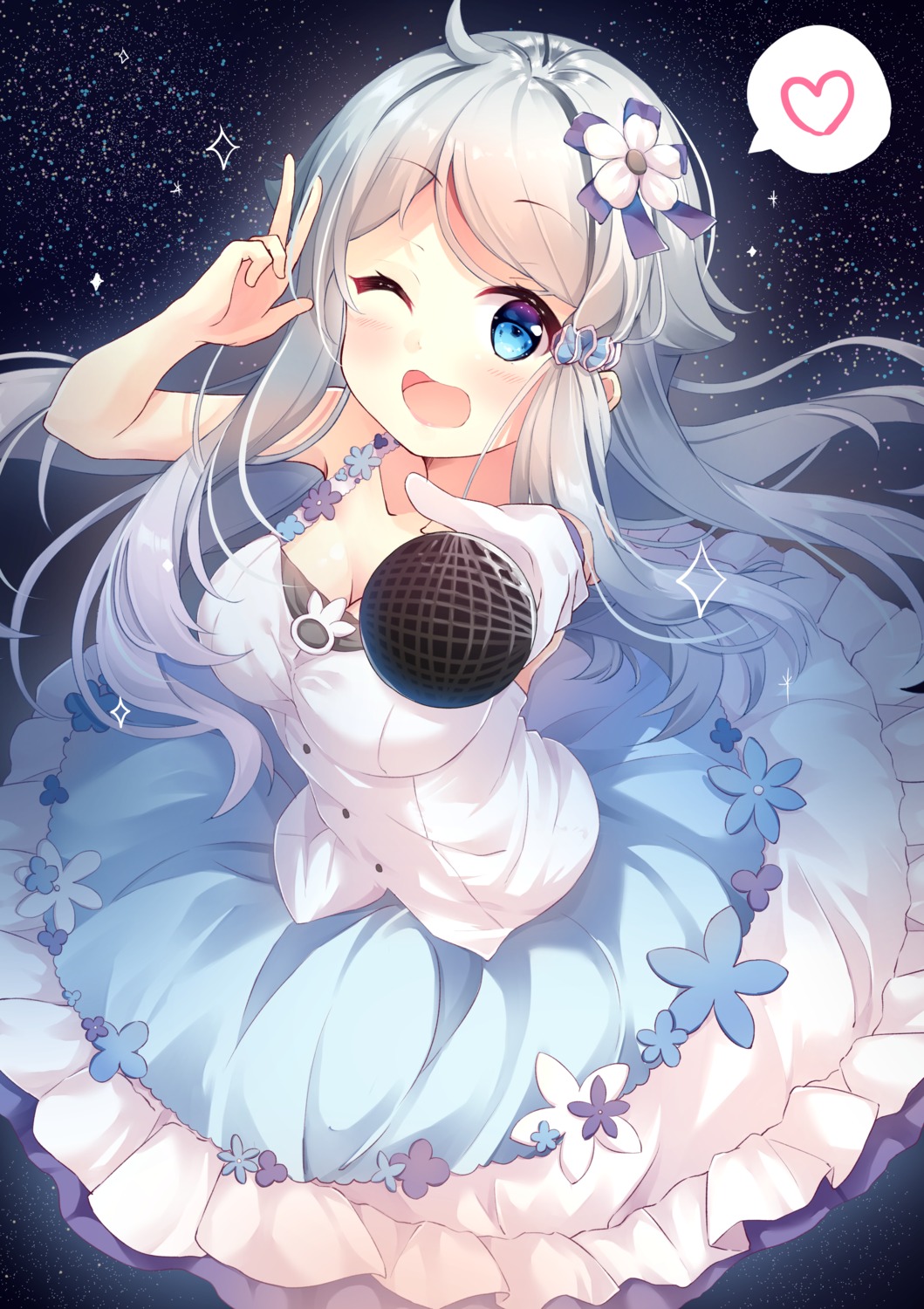 cleavage, dress, imouto_sae_ireba_ii., kani_nayuta, torokeru_none