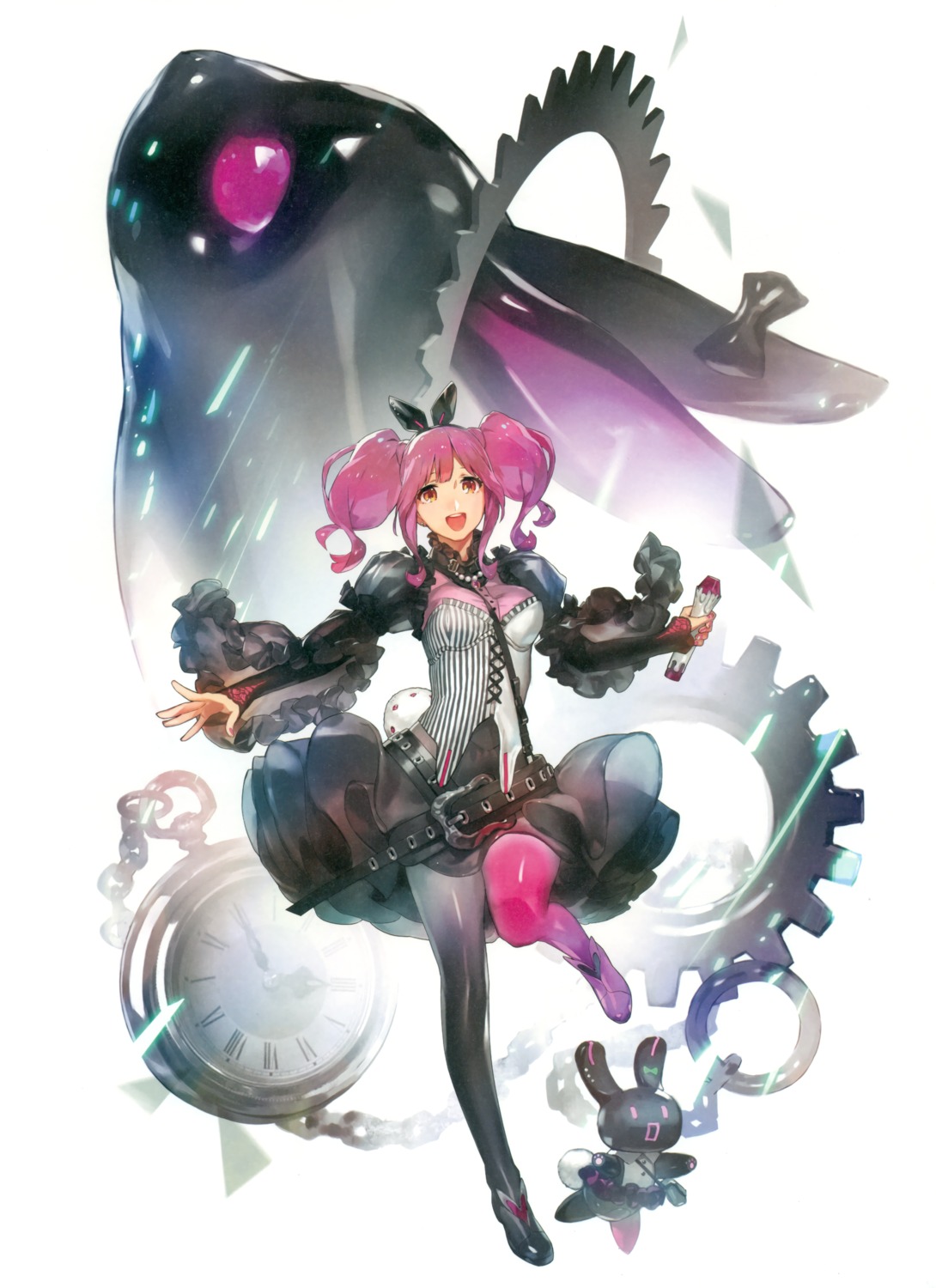 macross, macross_delta, makina_nakajima, mita_chisato, pantyhose