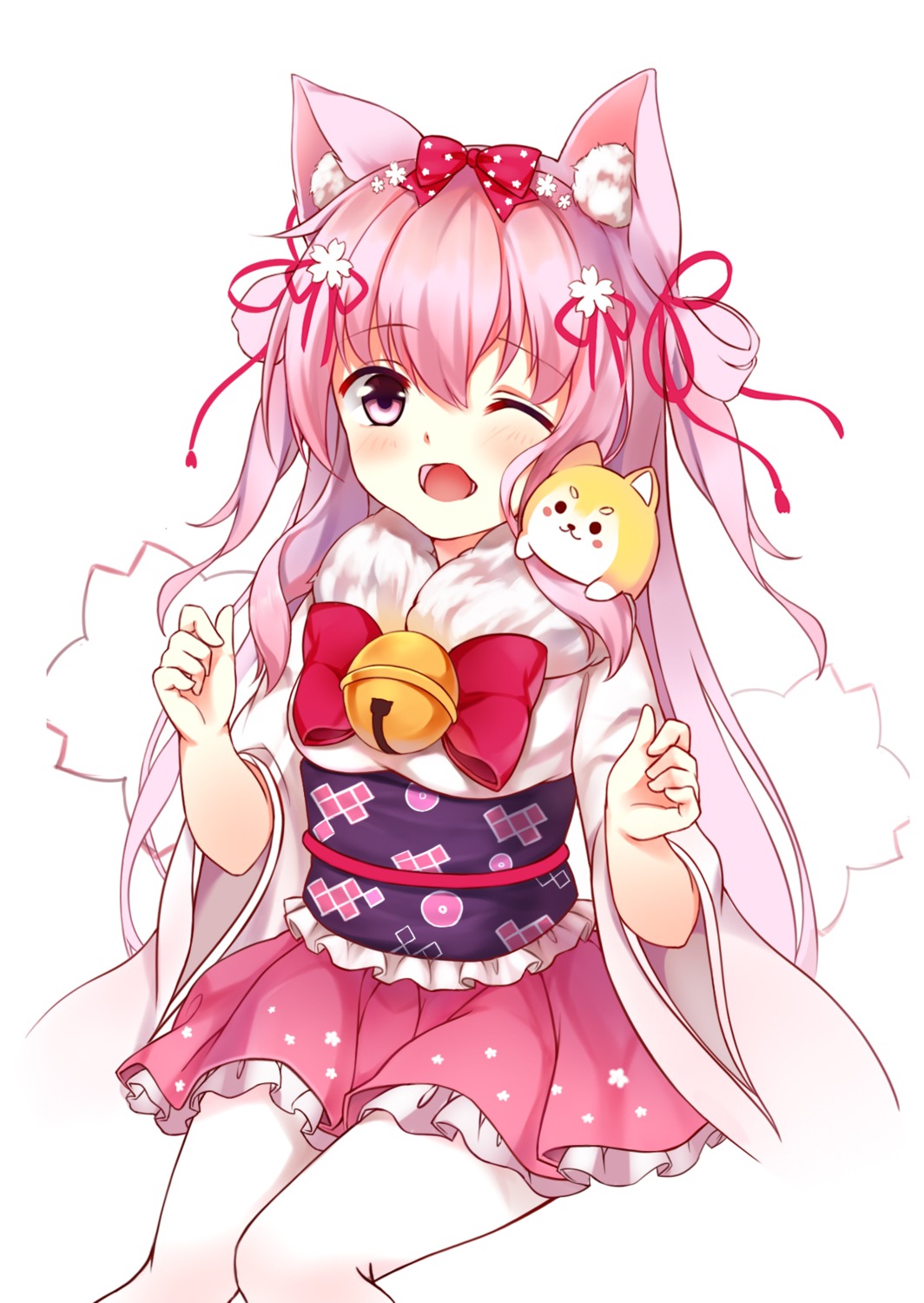 animal_ears, azur_lane, kisaragi_(azur_lane), lolita_fashion, manjuu_(azur_lane), nekomimi, pantyhose, tons