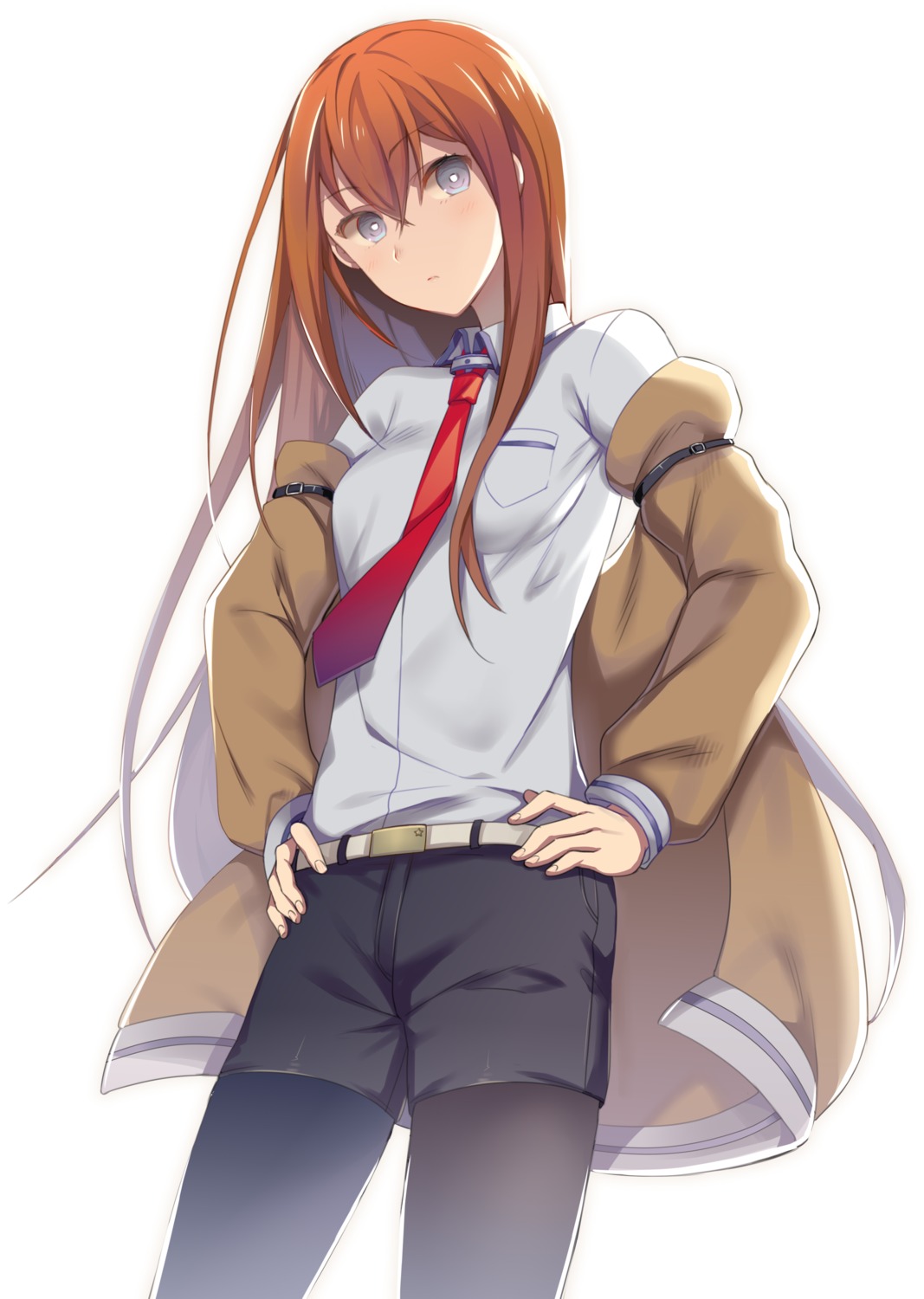 makise_kurisu, namari, pantyhose, steins;gate