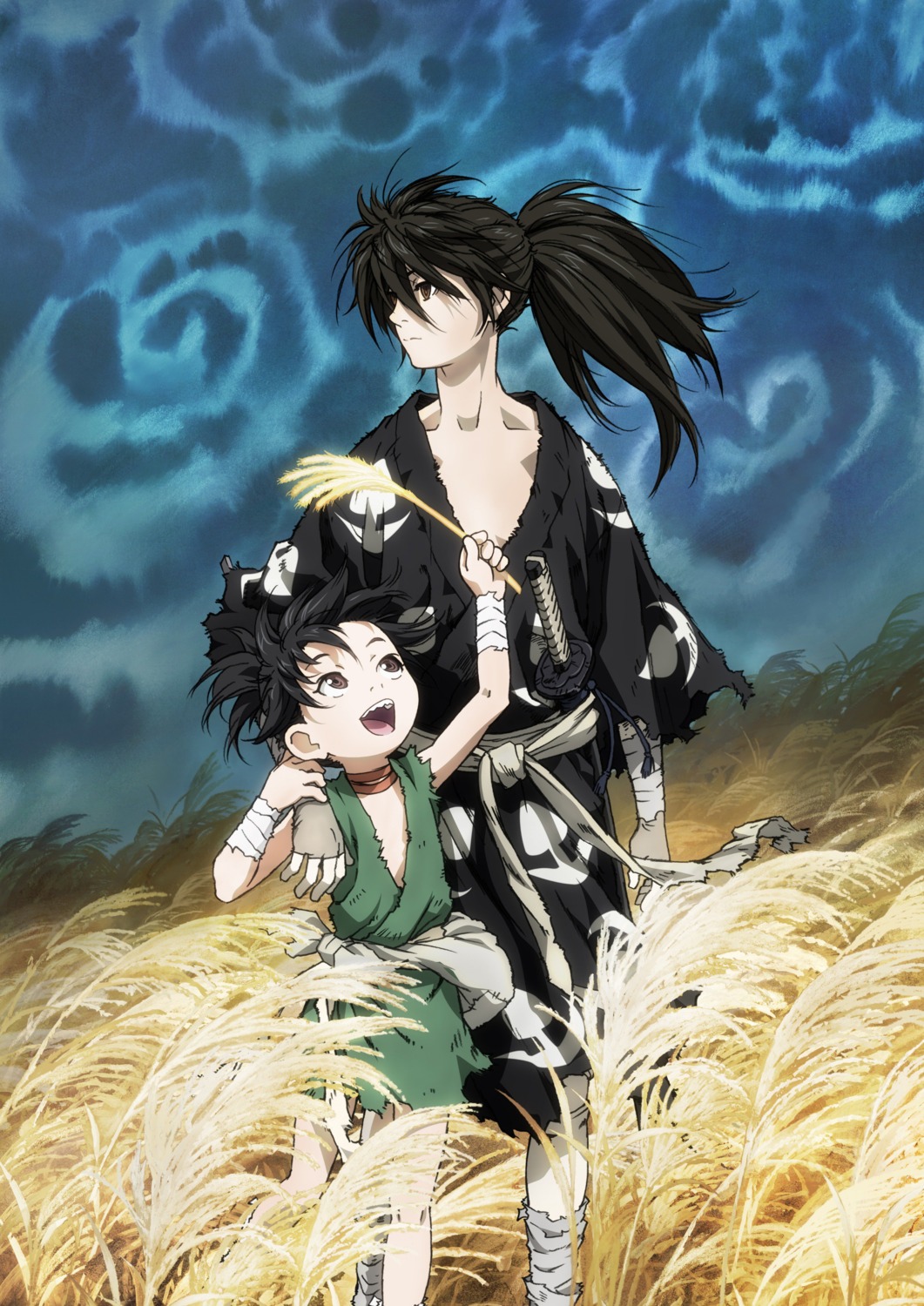 dororo_(character), dororo_(manga), hyakkimaru_(dororo), sword