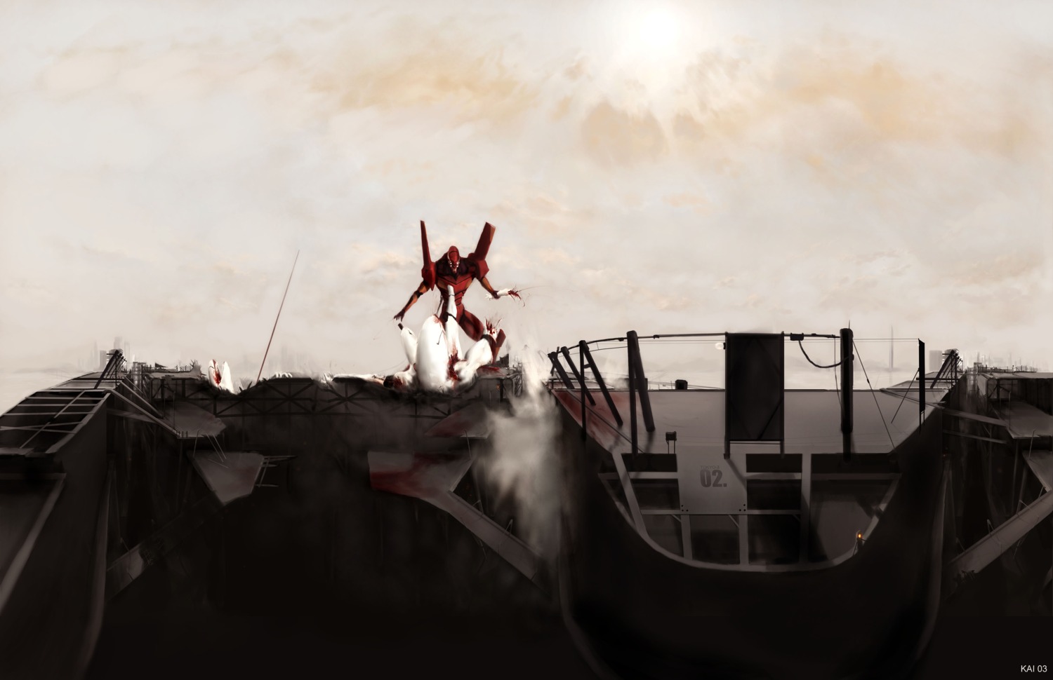 mecha, neon_genesis_evangelion, ukitakumuki