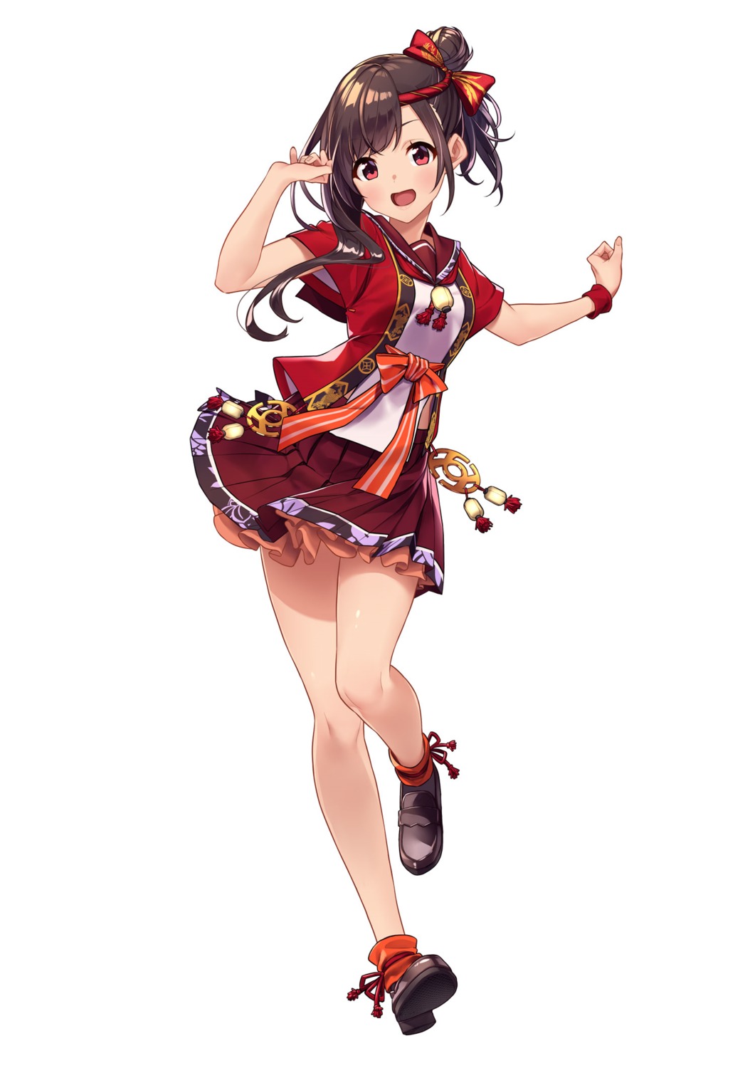 baffu, chichibu_matsuri, heels, onsen_musume, seifuku