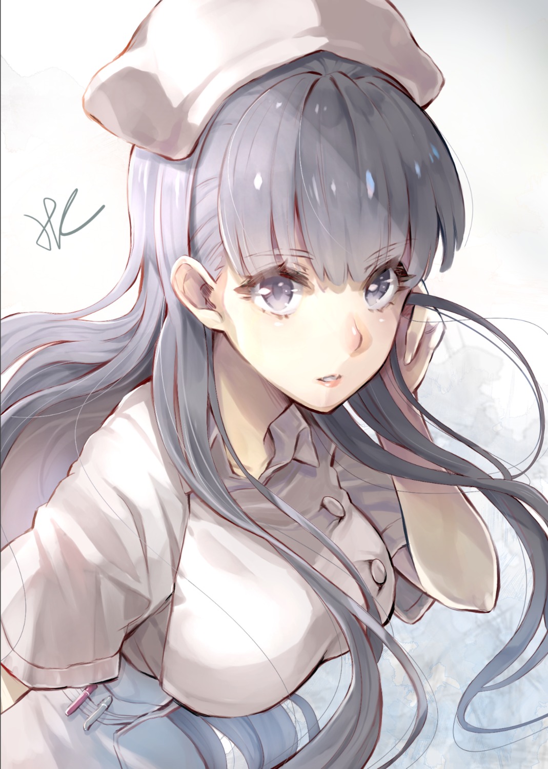 hoshizaki_reita, nurse, sinoalice, snow_white_(sinoalice)