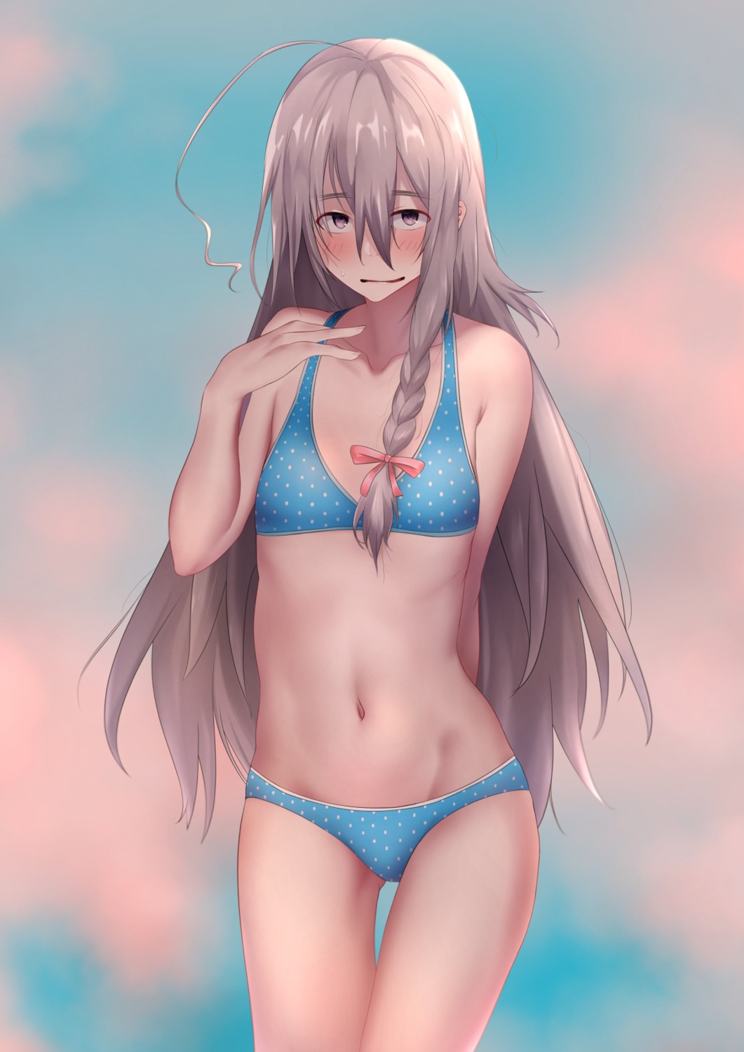 bikini, cleavage, gobi_(sobmobink), hoshi_shouko, swimsuits, the_idolm@ster, the_idolm@ster_cinderella_girls