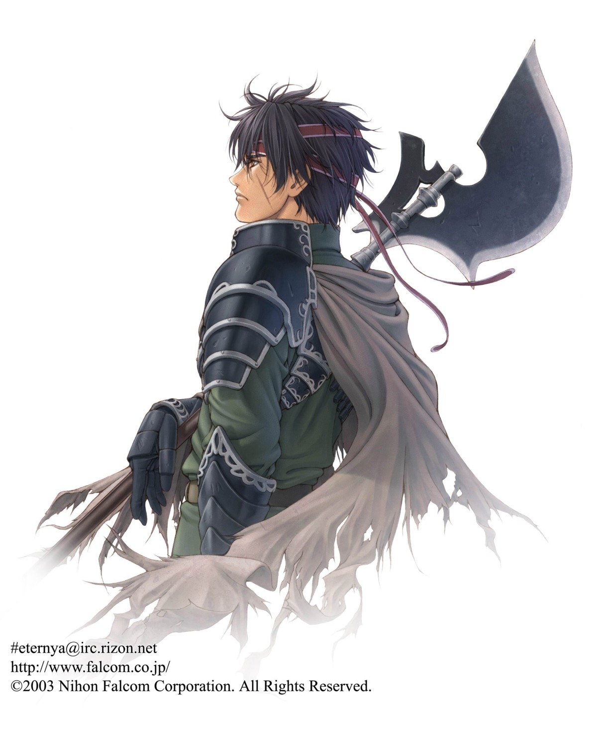 armor, falcom, geis, male, taue_shunsuke, ys, ys_vi