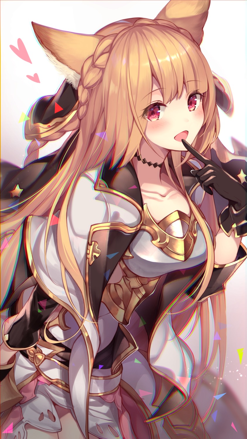 animal_ears, armor, granblue_fantasy, homadelic, yuisis_(granblue_fantasy)