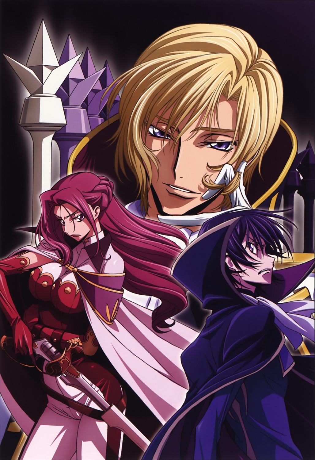 code_geass, cornelia_li_britannia, kimura_takahiro, lelouch_lamperouge, schneizel_el_britannia
